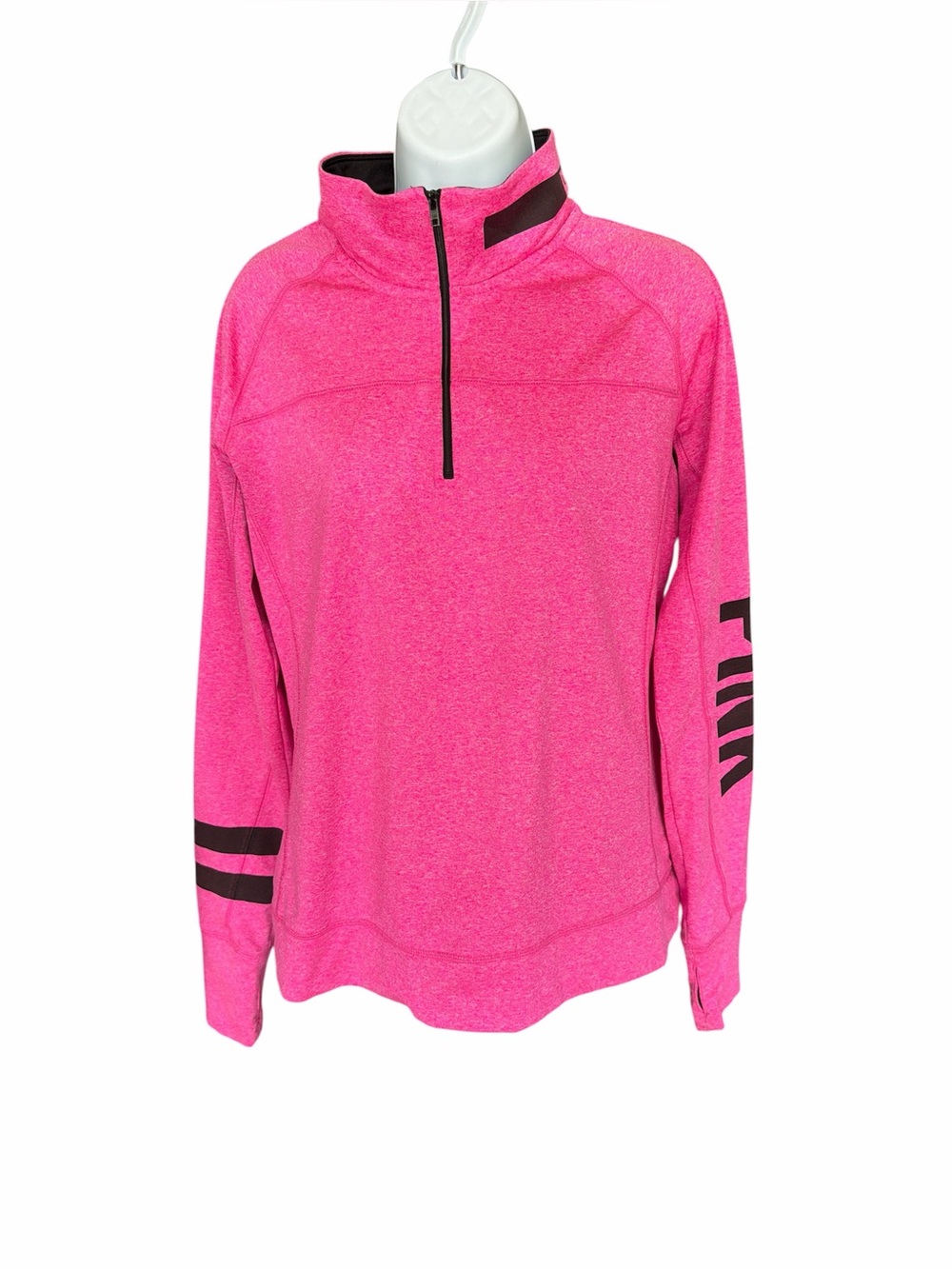 VS PINK Half Zip Pull Over size large